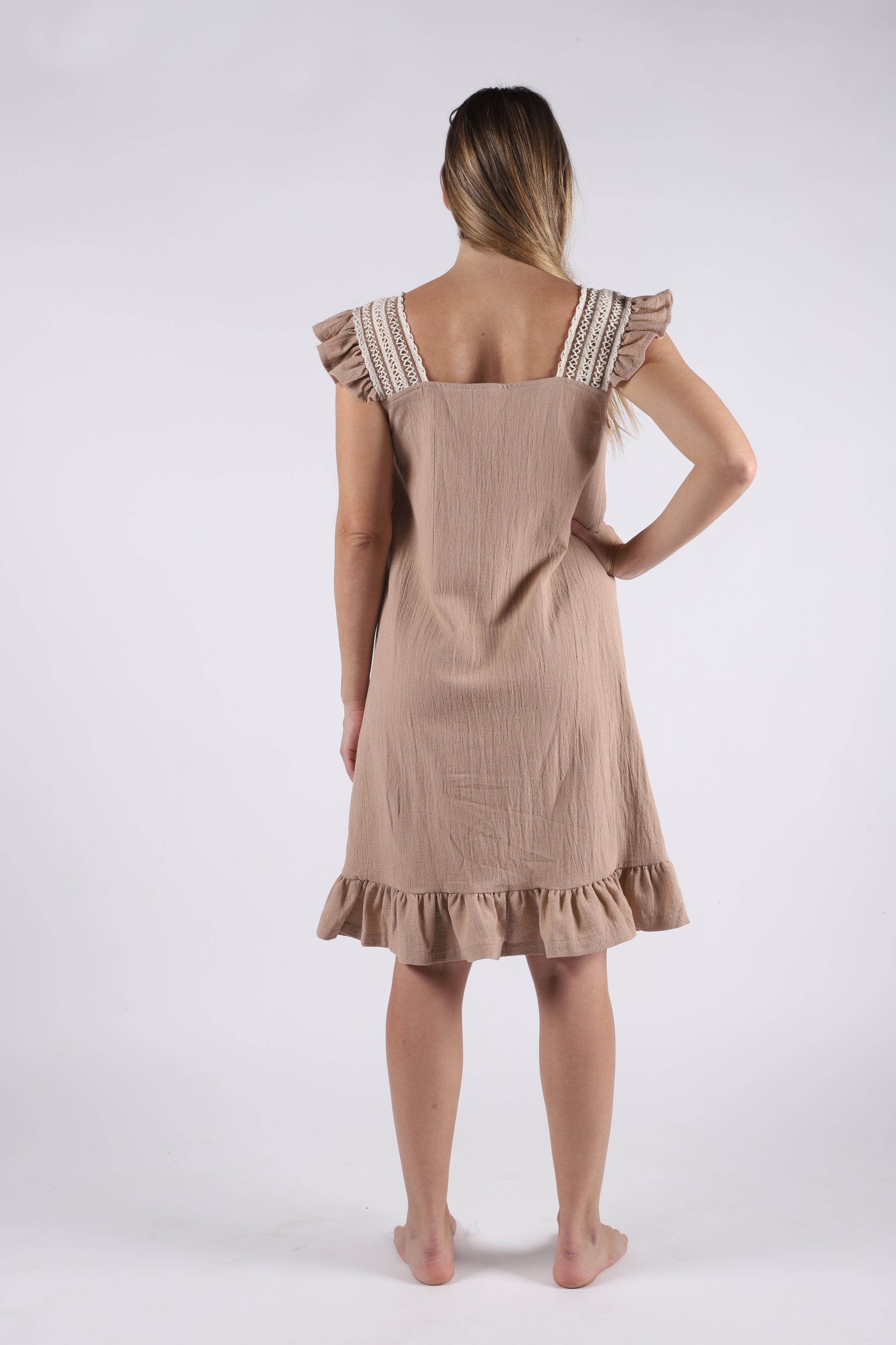aurora brown dress AURORA BROWN DRESS